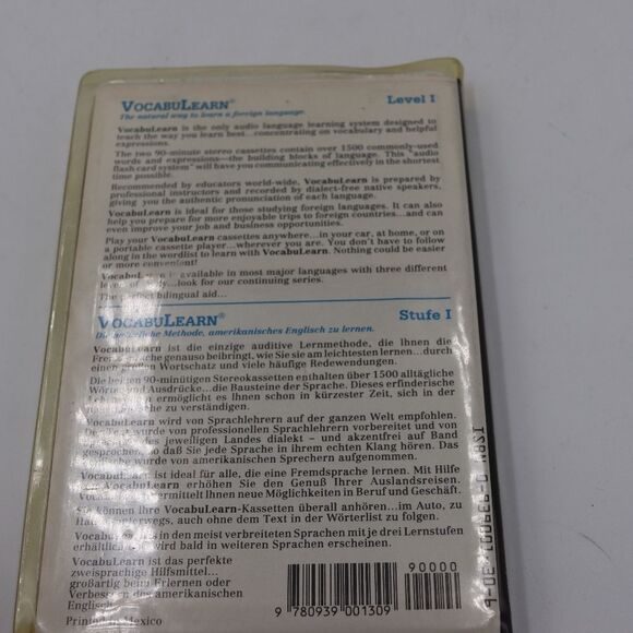 Learn German Cassette Tapes Language Learning Tapes - Picture 6 of 6